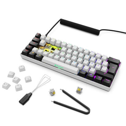 sharkoon-4044951041886-teclado-para-gaming-blanco