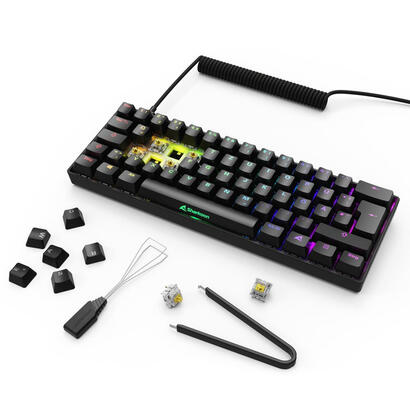 sharkoon-4044951041923-teclado-para-gaming-negro