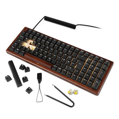 teclado-aleman-sharkoon-skiller-sgk50-s2-wood-pbt-gaming-maderanegro-gateron-g-pro-30-amarillo-4044951042623