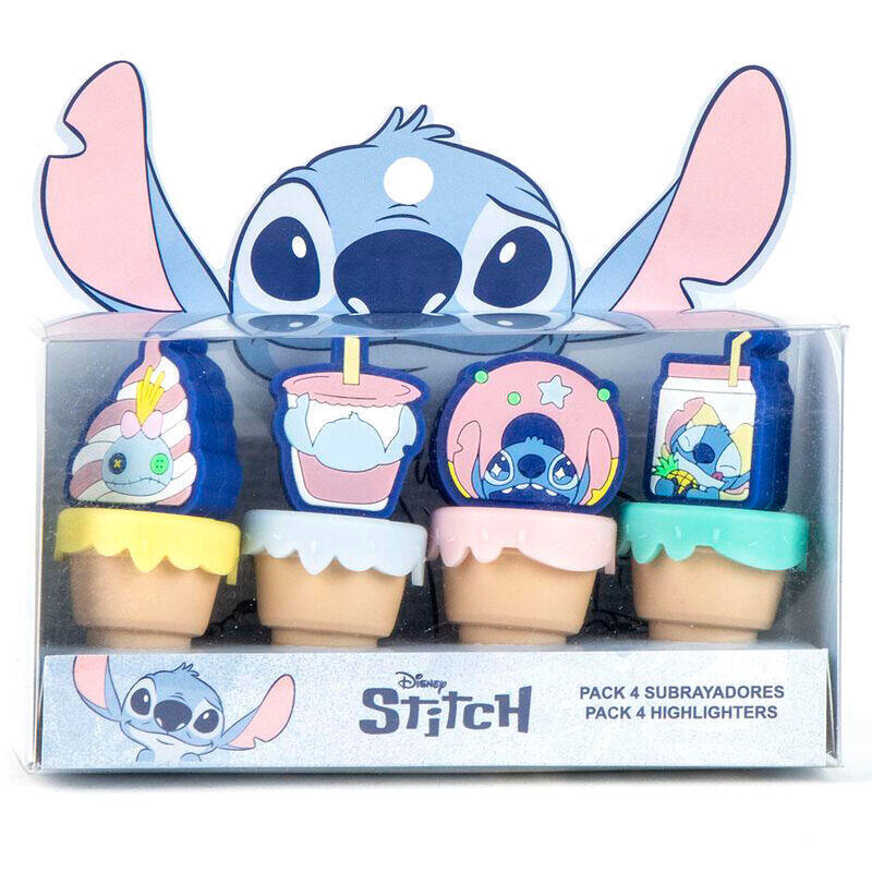 pack-de-8-unidades-set-4-subrayadores-stitch-disney