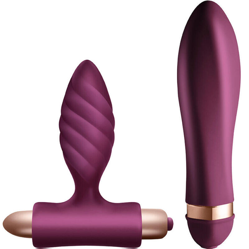 climaximum-desire-kit-vibrador-plug-anal-trenzado climaximum-desire-kit-vibrador-plug-anal-trenzado