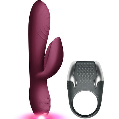 climaximum-lamour-kit-vibrador-rabbit-anillo-pene-led