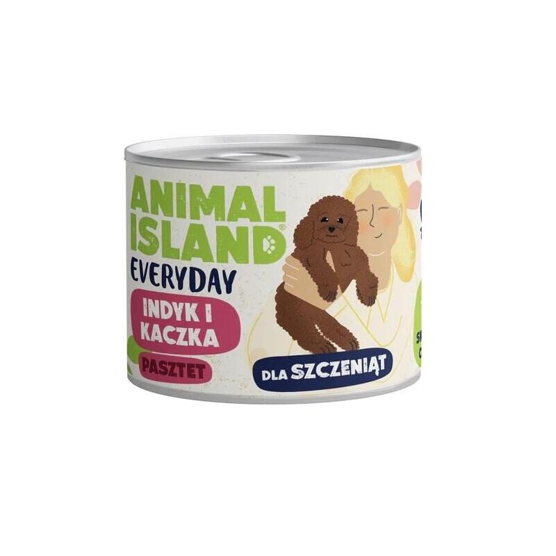 animal-island-everyday-indyk-i-kaczka-dla-szczeniat-puszka-185g