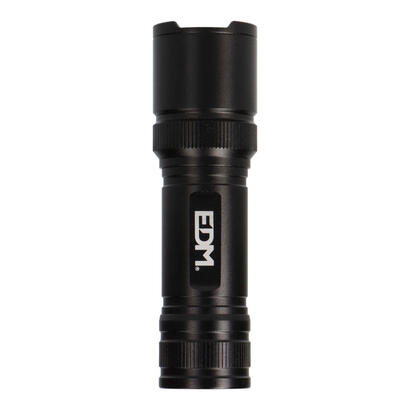 pack-de-16-unidades-linterna-led-tactica-black-grip-150-lm-con-zoom-3-x-aaa-incluidas-aluminio