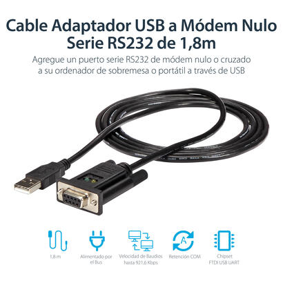 cable-startech-serie-null-modem-db9h-usb-m
