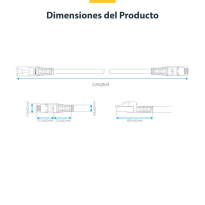 cable-ethernet-cat8-blanco-de-5m-snagless-sftp-lszh