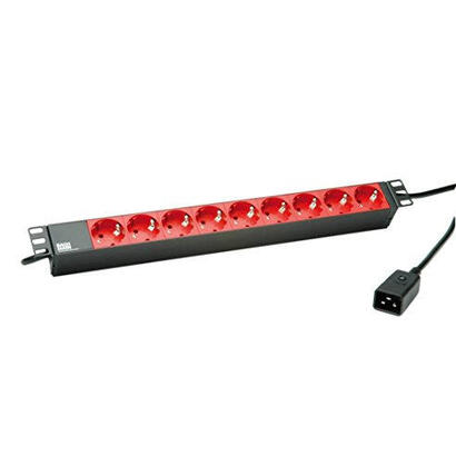 bachmann-333937-base-multiple-2-m-9-salidas-ac-interior-negro-rojo