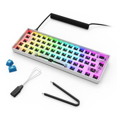 sharkoon-4044951041862-teclado-para-gaming-blanco
