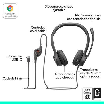 auriculares-logitech-h390-usb-alambrico-usb-tipo-a-negro