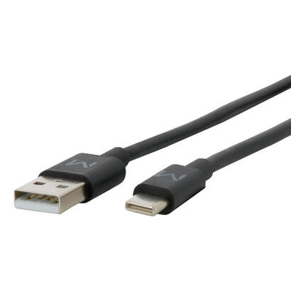 cable-mobilis-energia-usb-a-usb-c-1m-negro