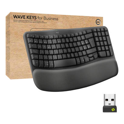 teclado-logitech-ergo-series-wave-keys-for-business-negro