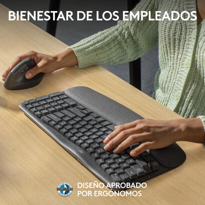teclado-logitech-ergo-series-wave-keys-for-business-negro