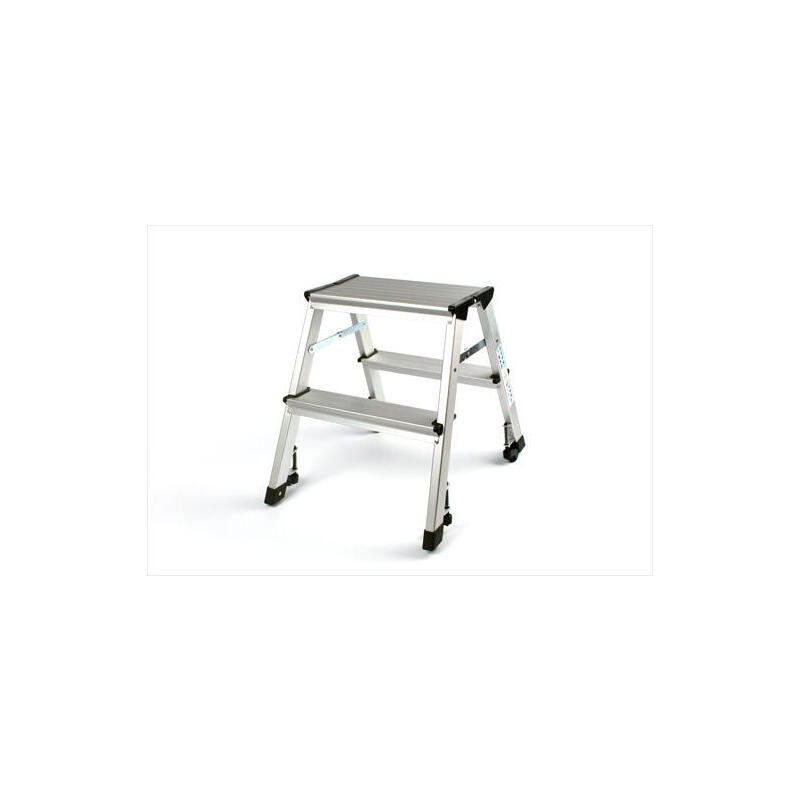 escalera-wedo-215-1-plegable-plata