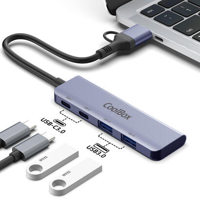 hub-4-puertos-lite-usb-2xusb32-2xusb-c-coolbox