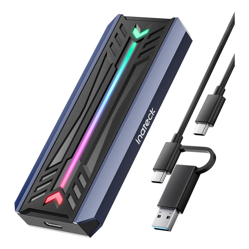 caja-inateck-ssd-rgb-m2-nvme-sata-usb-32-fe2024black-gray caja-inateck-ssd-rgb-m2-nvme-sata-usb-32-fe2024black-gray