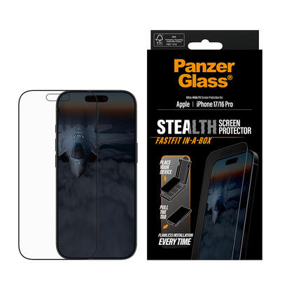 panzerglass-stealth-screen-protector-iphone-17-iphone-16-pro-ultra-wide-fit-w-fastfit-in-a-box-protector-de-pantalla-apple-1-pie