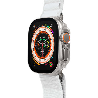 laut-shield-clear-glass-pc-protector-apple-watch-ultra-49mm
