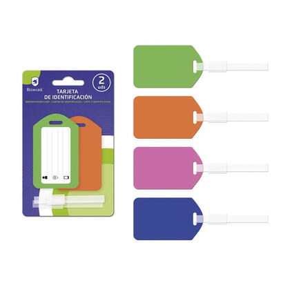 bismark-pack-con-2-tarjetas-identificativas-4-colores-aleatorios