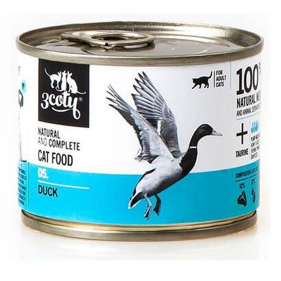 3coty-duck-for-adult-cats-180g