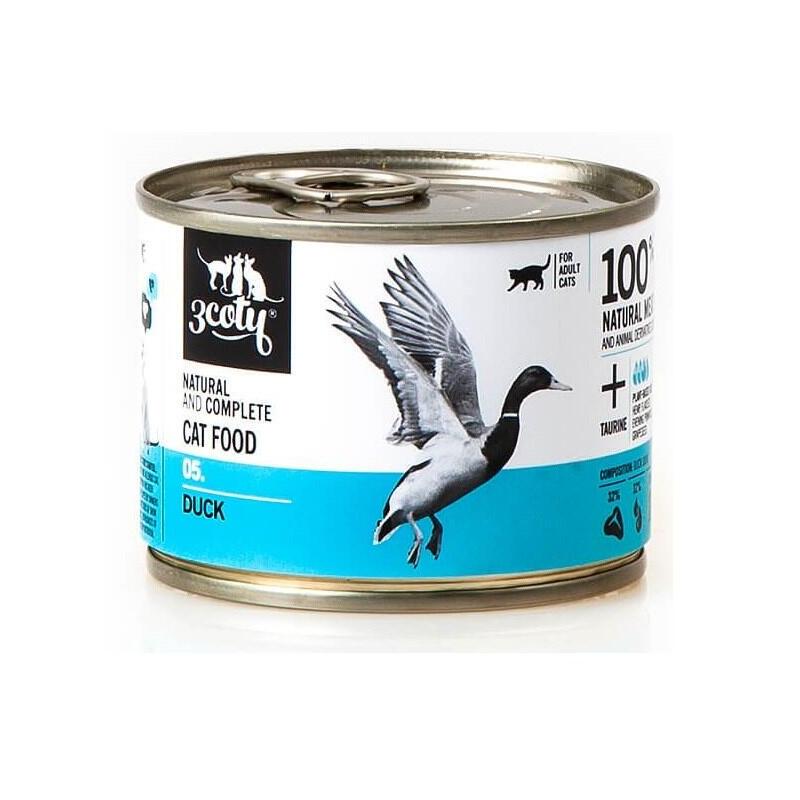 3coty-duck-for-adult-cats-180g