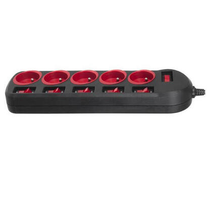 maclean-mce204-power-extension-lead-5-sockets-250vac10a-15m
