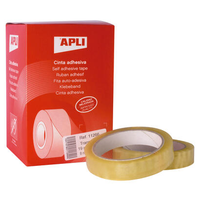 caja-de-cintas-adhesivas-transparentes-apli-11266-19cm-x-66m-8-unidades