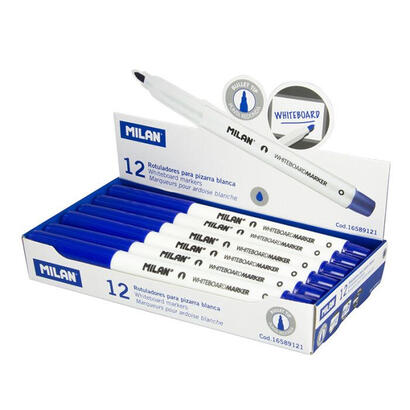 caja-12-rotuladores-azules-para-pizarra-blanca-milan