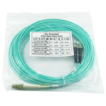blueoptics-sfp3133eu1mk-cable-de-fibra-optica-e-infiniband-1-m-lc-st-color-aguamarina