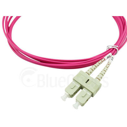 blueoptics-lwl-patchkabel-sc-sc-mm-om4-magenta-20m