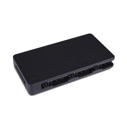 control-del-ventilador-alphacool-core-6x-4-pin-pwmargb-hubsplitter-negro