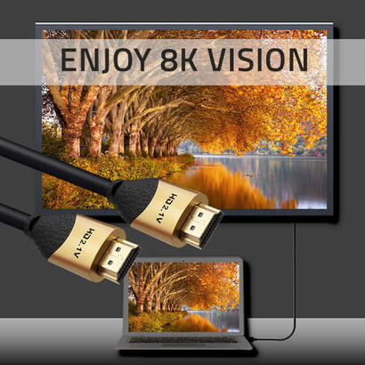 cable-qoltec-50356-hdmi-v21-ultra-high-speed-8k-60hz-28awg-gold-3m