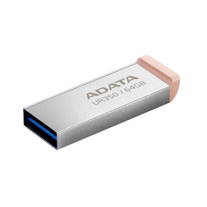 adata-ur350-64g-rsrbg-lapiz-usb-niquelmarron