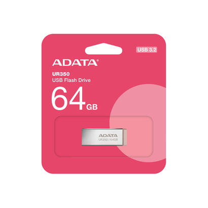 adata-ur350-64g-rsrbg-lapiz-usb-niquelmarron