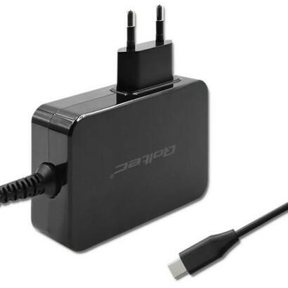 qoltec-52388-gan-power-pro-charger-1xusb-c-100w-5-20v-3-5a-black