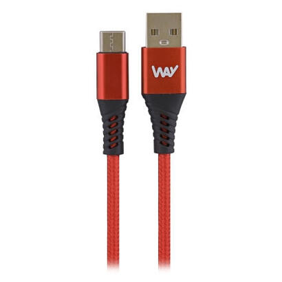 tnb-way-cable-de-carga-y-sincronizacion-usbusb-c-de-2-m-rojo