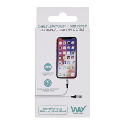 tnb-way-cable-de-carga-y-sincronizacion-usblightning-2m-gris