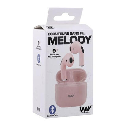 tnb-way-auriculares-melody-2-tws-con-estuche-de-carga-rosa