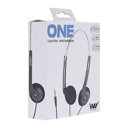tnb-way-auriculares-estereo-one-negro tnb-way-auriculares-estereo-one-negro