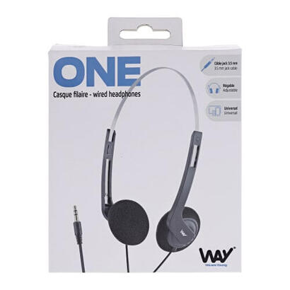 tnb-way-auriculares-estereo-one-negro tnb-way-auriculares-estereo-one-negro