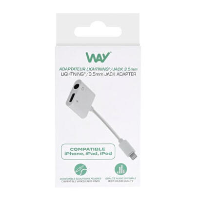 tnb-way-adaptador-lightning-a-jack-de-35-mm-hembra-lightning-hembra-blanco