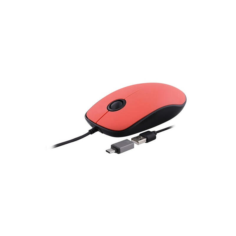 tnb-raton-con-cable-usb-a-usb-c-sunset-rojo tnb-raton-con-cable-usb-a-usb-c-sunset-rojo