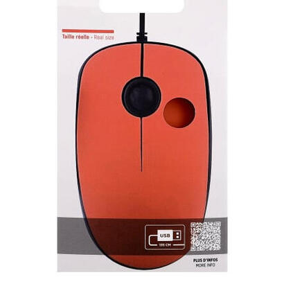 tnb-raton-con-cable-usb-a-usb-c-sunset-rojo tnb-raton-con-cable-usb-a-usb-c-sunset-rojo