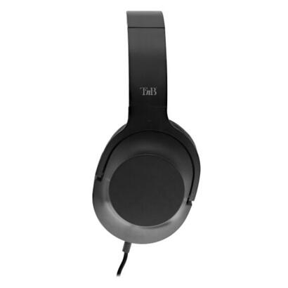 tnb-home-3-auriculares-para-tv-con-cable-de-2m-cable-alargador-de-3m-negro