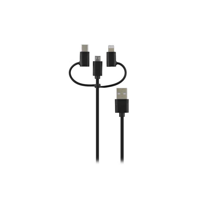 tnb-way-usbmicro-usb-3-en-1-usb-c-cable-de-carga-y-sincronizacion-lightning-de-1-m-negro tnb-way-usbmicro-usb-3-en-1-usb-c-cable-de-carga-y-sincronizacion-lightning-de-1-m-negro