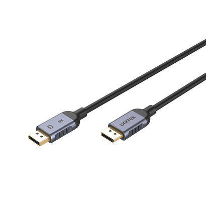 cable-unitek-c1628gy01-5m-displayport-negro-gris