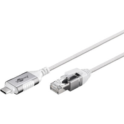 cable-adaptador-ethernet-goobay-usb-c-32-gen2-rj-45-slim-blanco-1-metro-74385