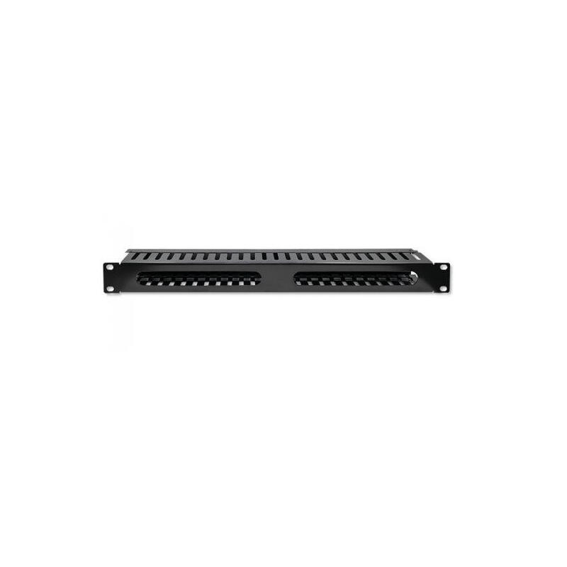 qoltec-54514-cable-organizer-for-19inches-racks-24-ports-1u