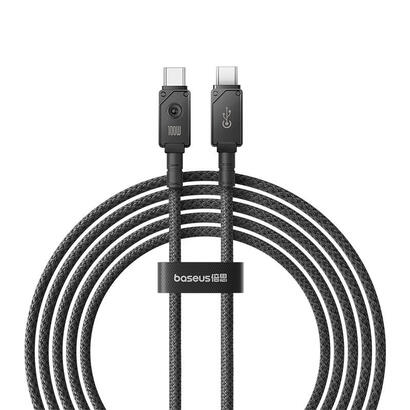 cable-baseus-unbreakable-usb-c-a-usb-c-2-m-100-w-blanco