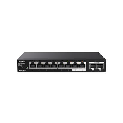 tenda-tem2010x-switch-25g-ethernet-10010002500-escritorio-negro