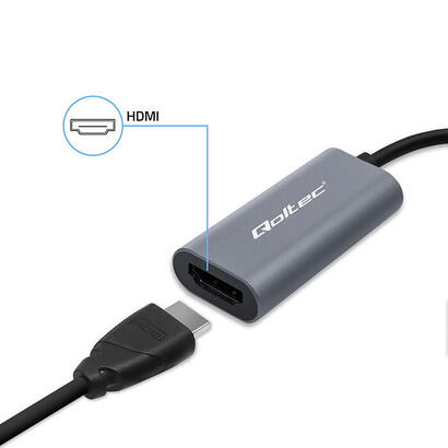 qoltec-50331-adapter-usb-c-31-mhl-to-hdmi-4k-60hz-32awg
